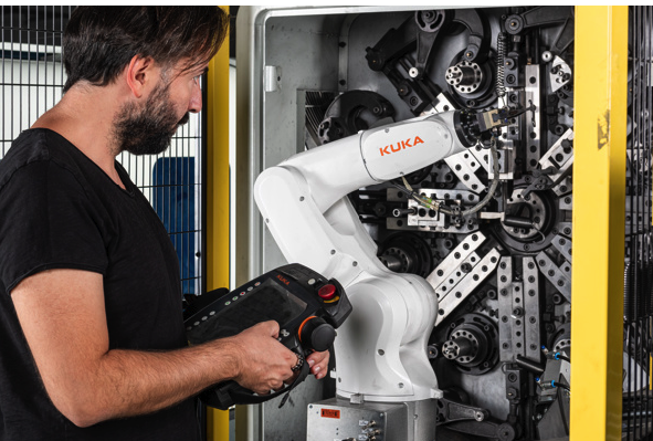 robotic spring production